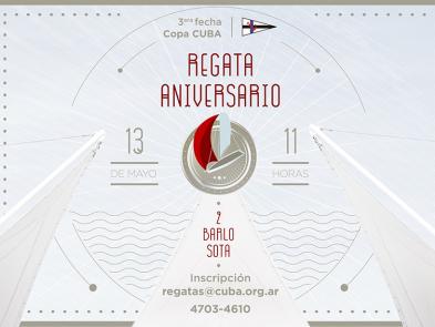 Regata Aniversario sábado 13 de mayo