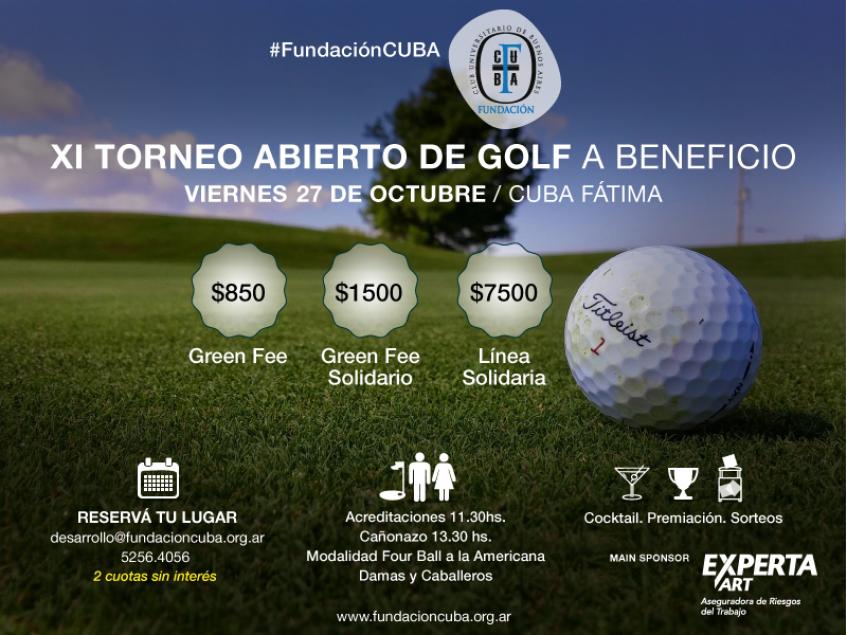 Torneo de Golf a Beneficio